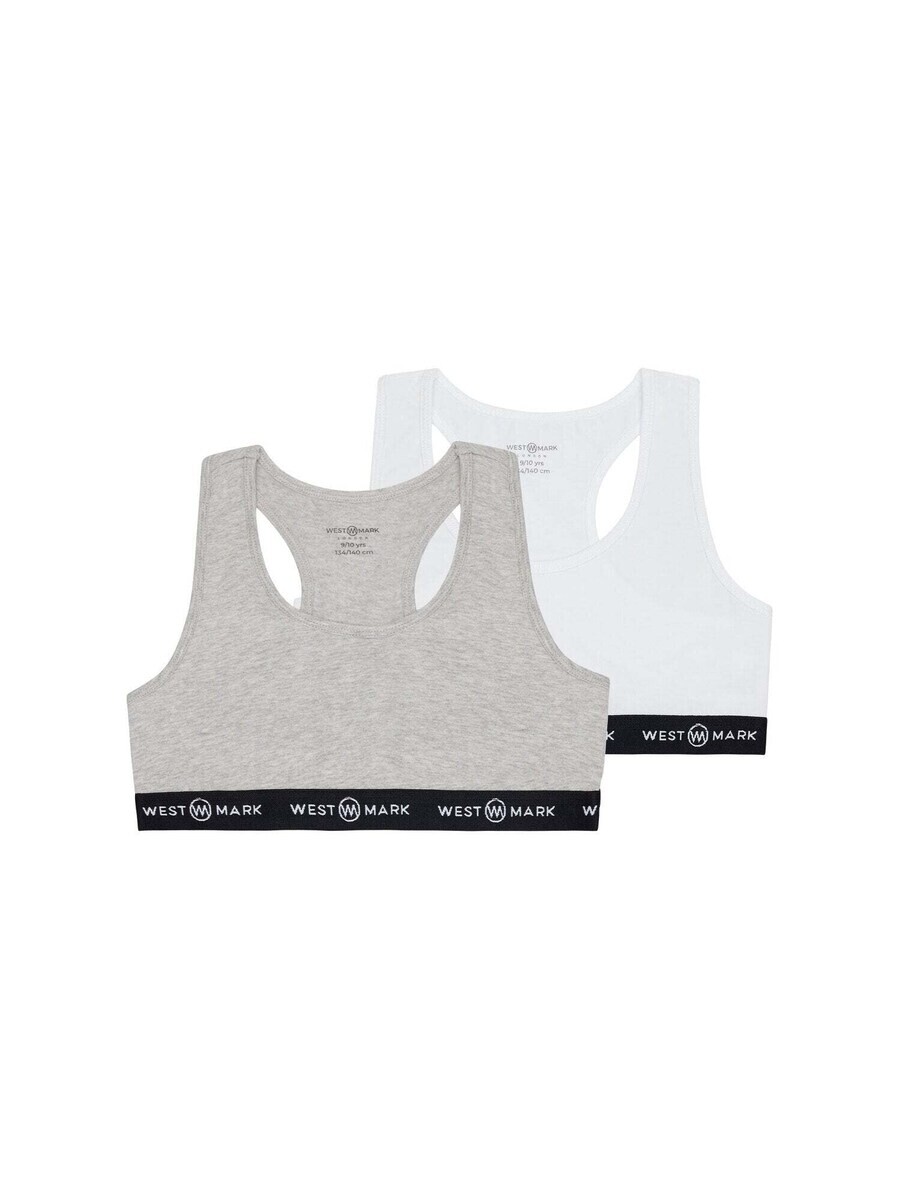 

Бюстгальтер WESTMARK LONDON Bralette Bra, цвет mottled grey/White