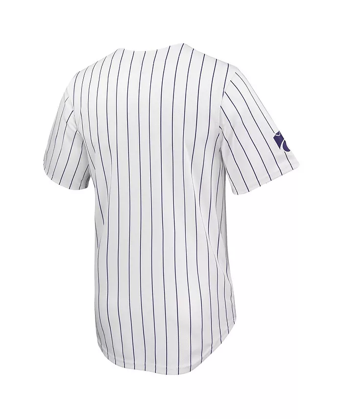 Мужская белая бейсбольная джерси Kansas State Wildcats Limited Nike — фото 2