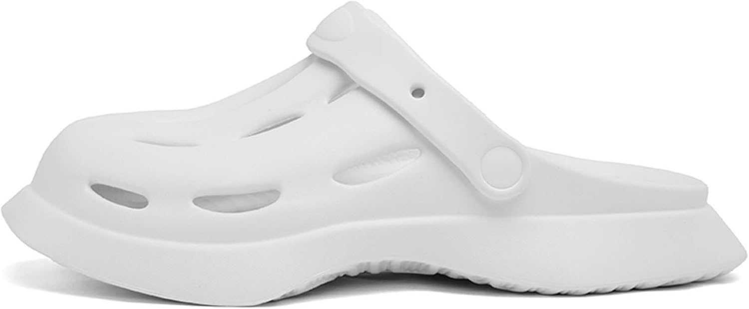 

Женские и мужские садовые сабо сандалии с унисекс комфортной посадкой, пляжные сандалии, спортивные сандалии Vtiao, белый