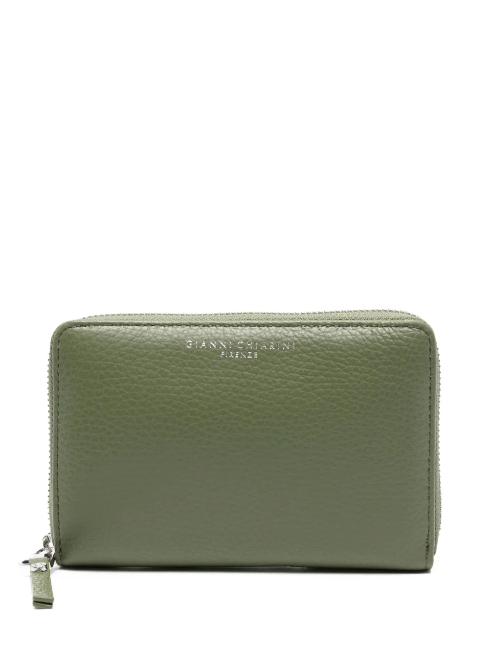 

Кошелек с круговой молнией GIANNI CHIARINI, зеленый
