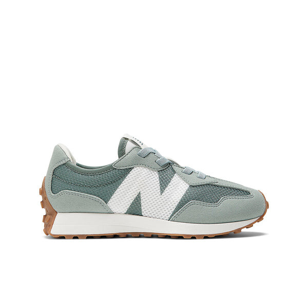Кроссовки 327 New Balance, зеленый — фото 3