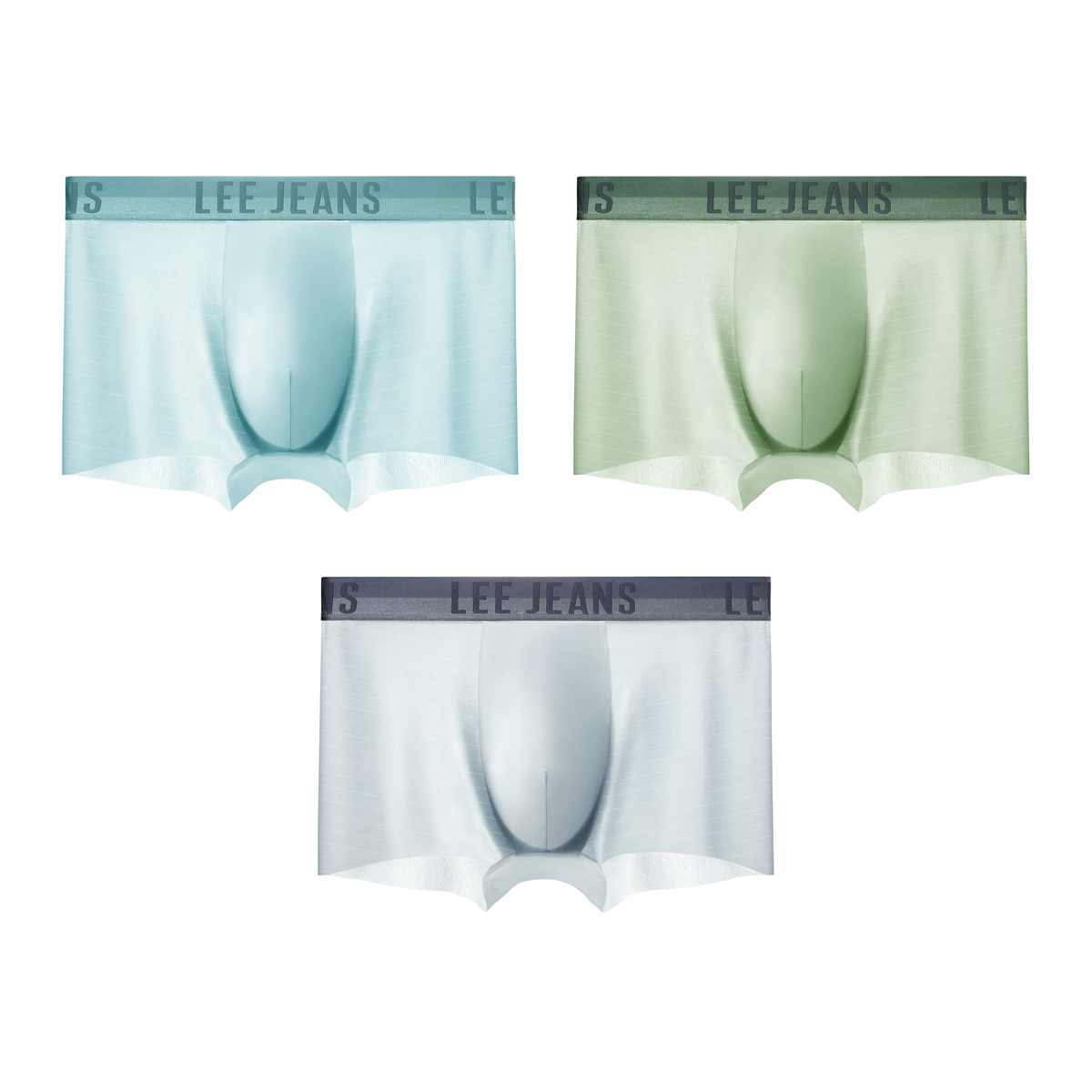 

Комплект мужских трусов подарочный набор Lee, зеленый