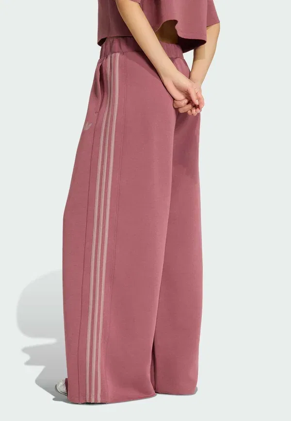 Штаны спортивные Adidas Originals Sst 2.0 long trackpant, бордово-фиолетовые — фото 2