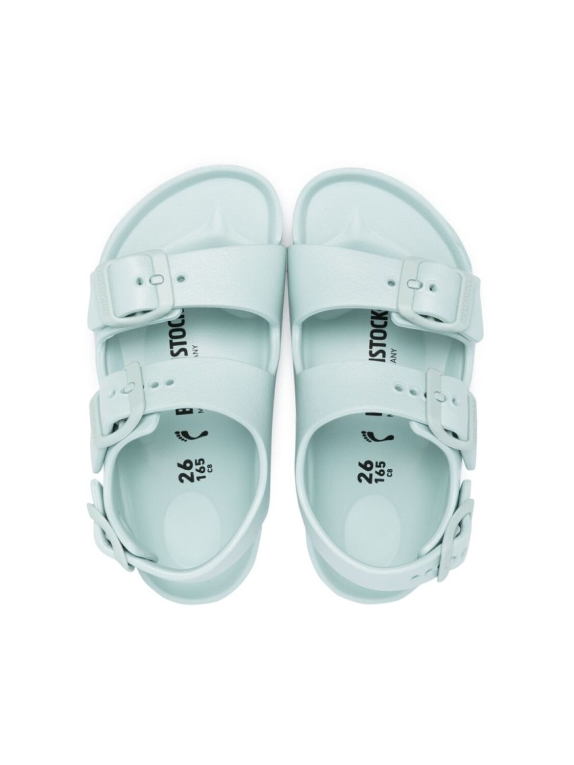 Birkenstock Kids сандалии Milano EVA, зеленый — фото 3