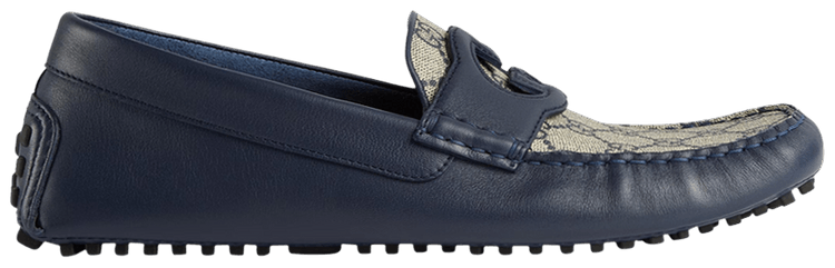 

Кроссовки Gucci Driver 'Interlocking G - Blue', синий