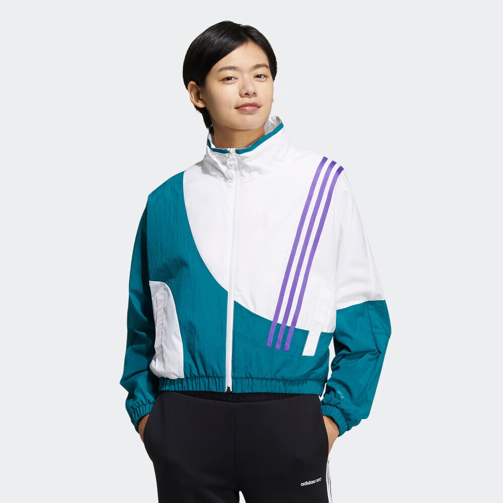 Куртка Adidas Neo, насыщенный сине-зеленый
