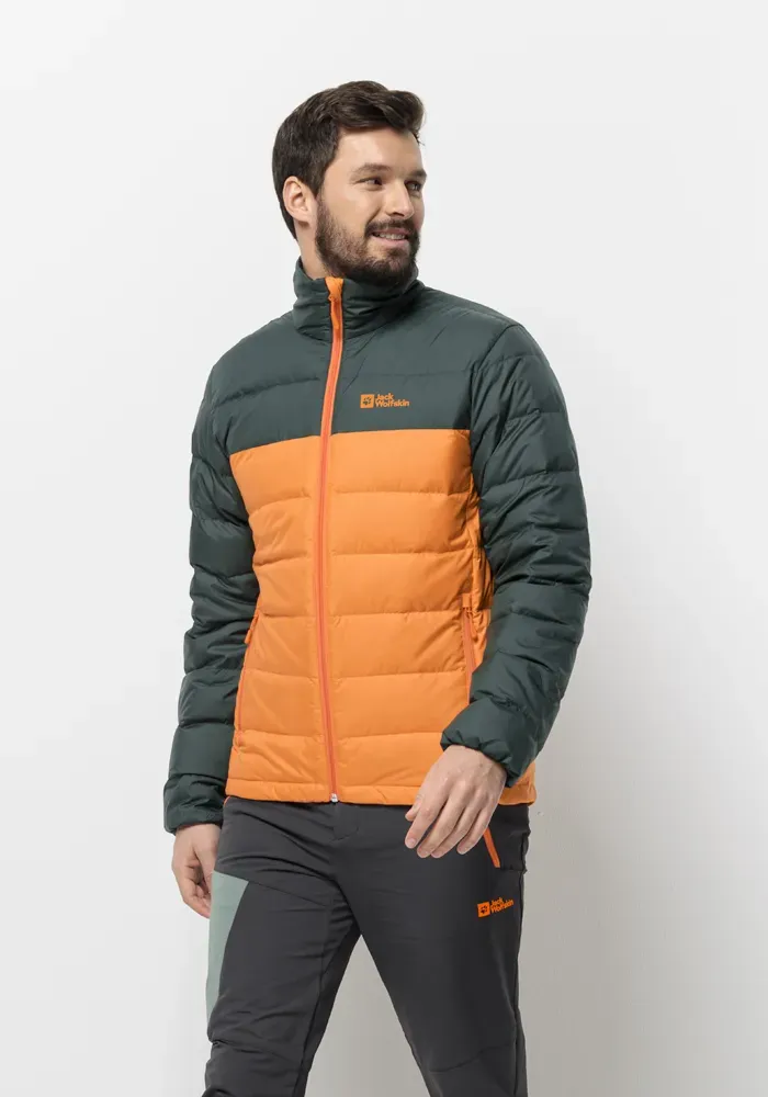 

Пуховик Jack Wolfskin "ATHER DOWN JKT M", с капюшоном, цвет Dragon-Fire