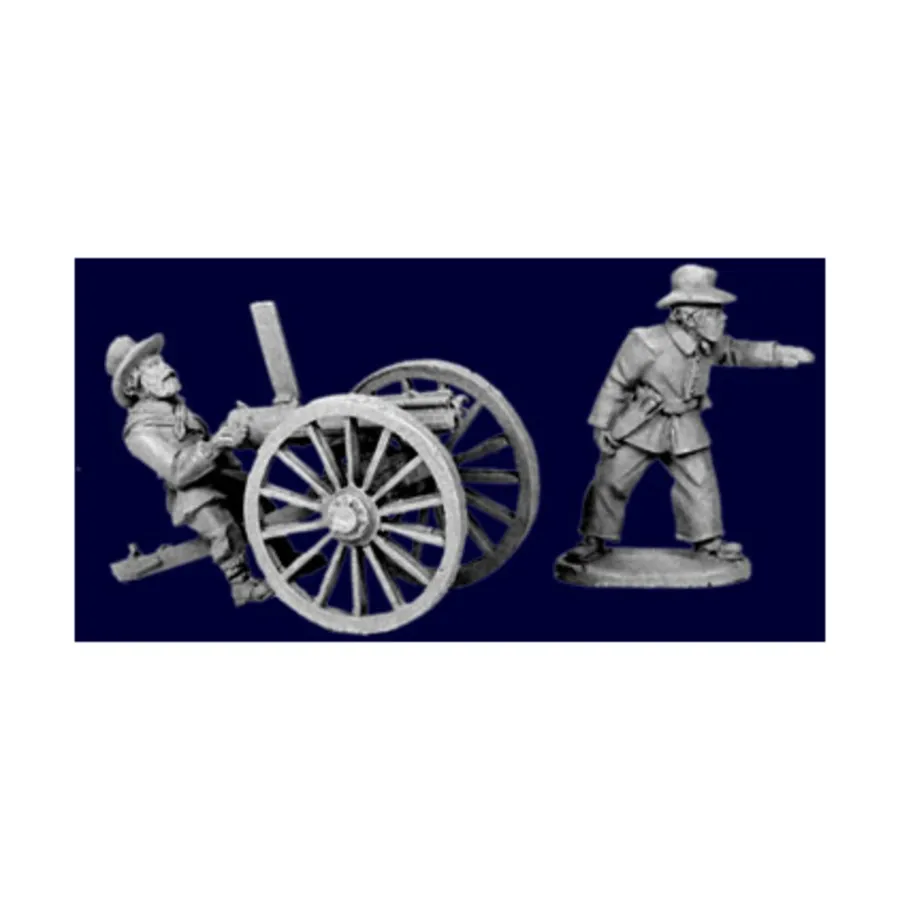 

Гаттинговое ружье равнинной пехоты, Wild West Miniatures (Artizan Designs) (28mm)