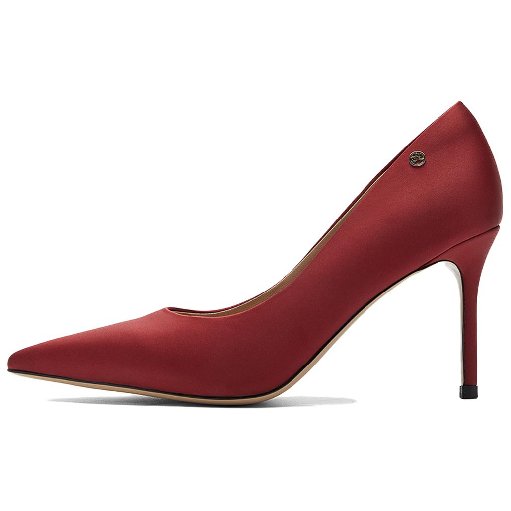 NINE WEST Тонкие каблуки на шпильке 8,5 см женские чернильно-черные, цвет Ink Black — фото 3