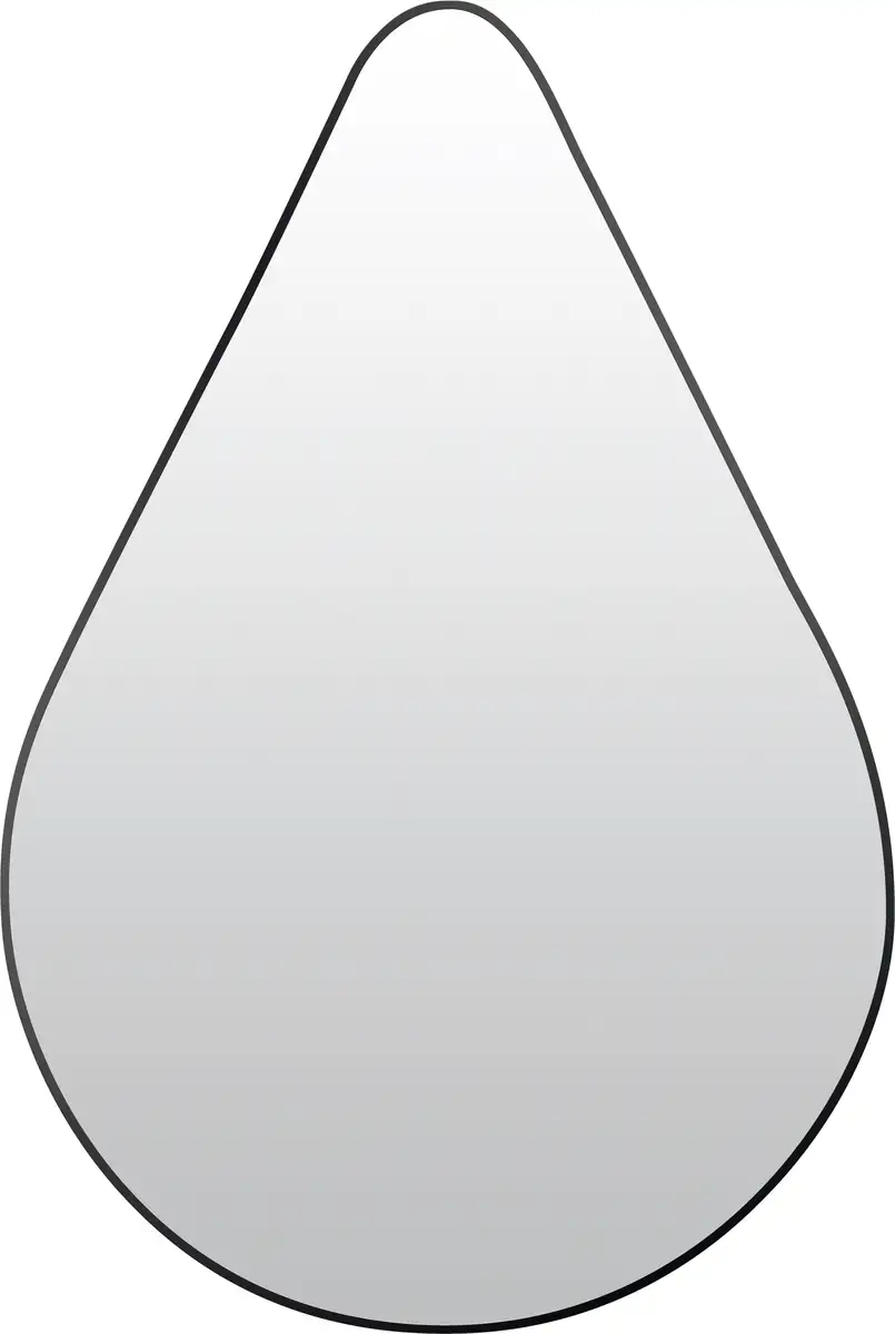 

Декоративное зеркало Lenfra "Riverside", (1 шт.), настенное зеркало 50х75х2,2 см, черный