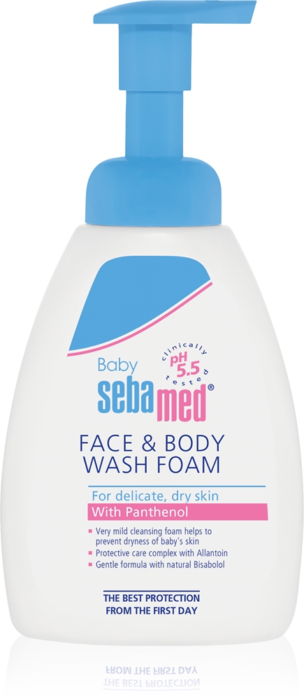 

Детское мыло ультрамягкая очищающая эмульсия для тела и волос Sebamed, 400 мл