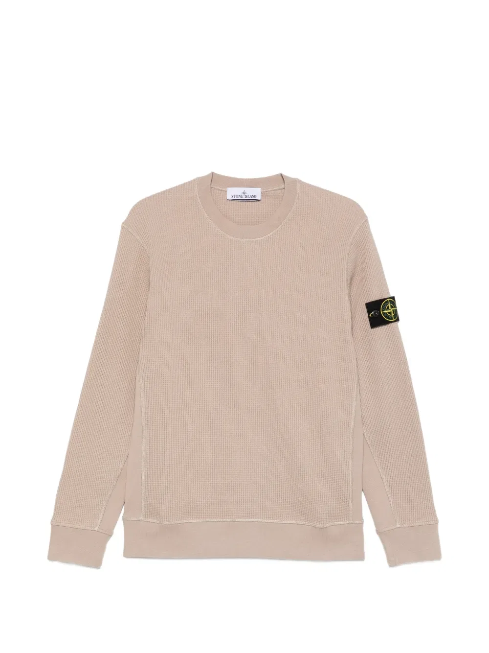 Свитер с нашивкой-логотипом Stone Island, нейтральный