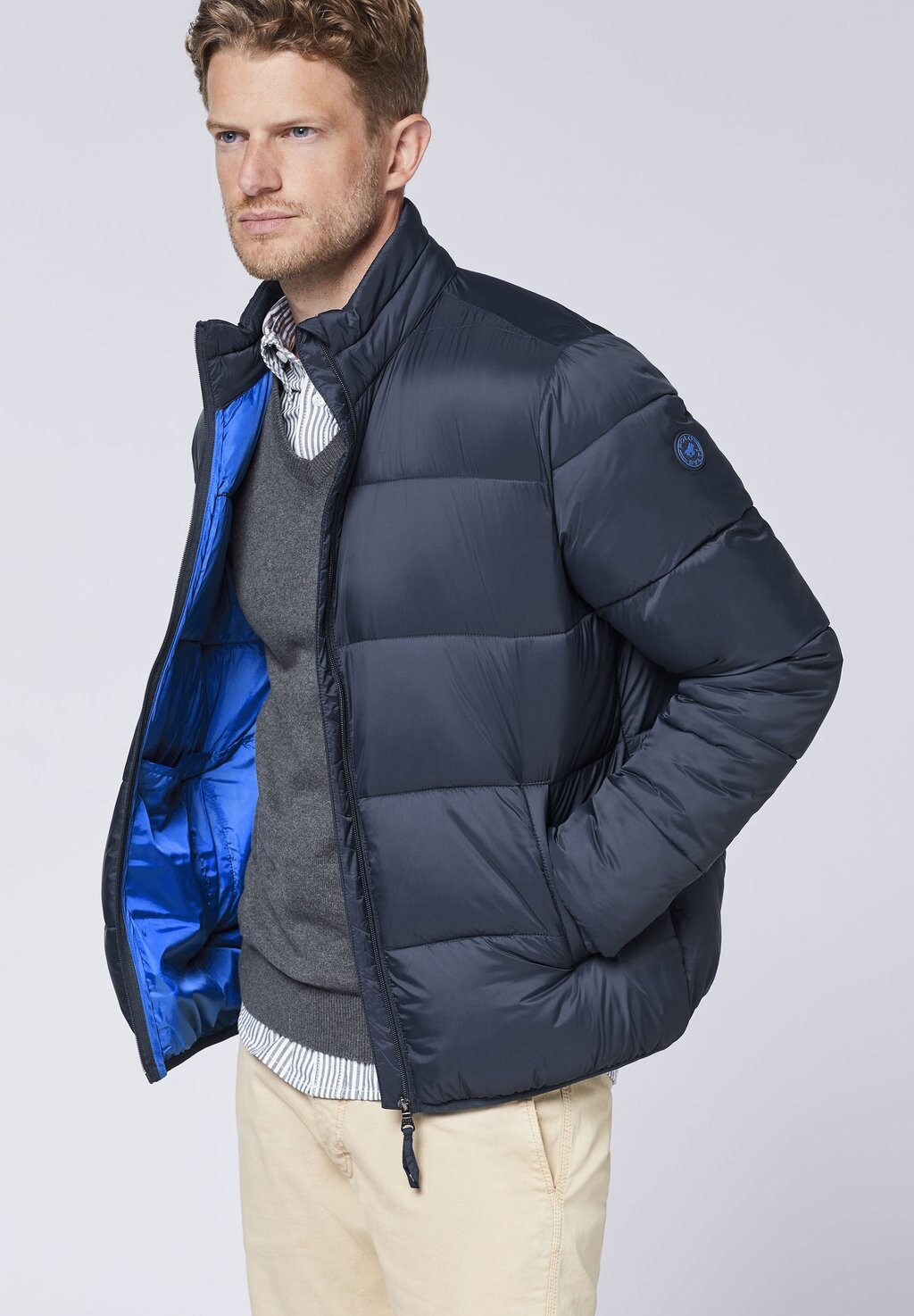 

Зимняя куртка IN GESTEPPTER OPTIK Polo Sylt, синий