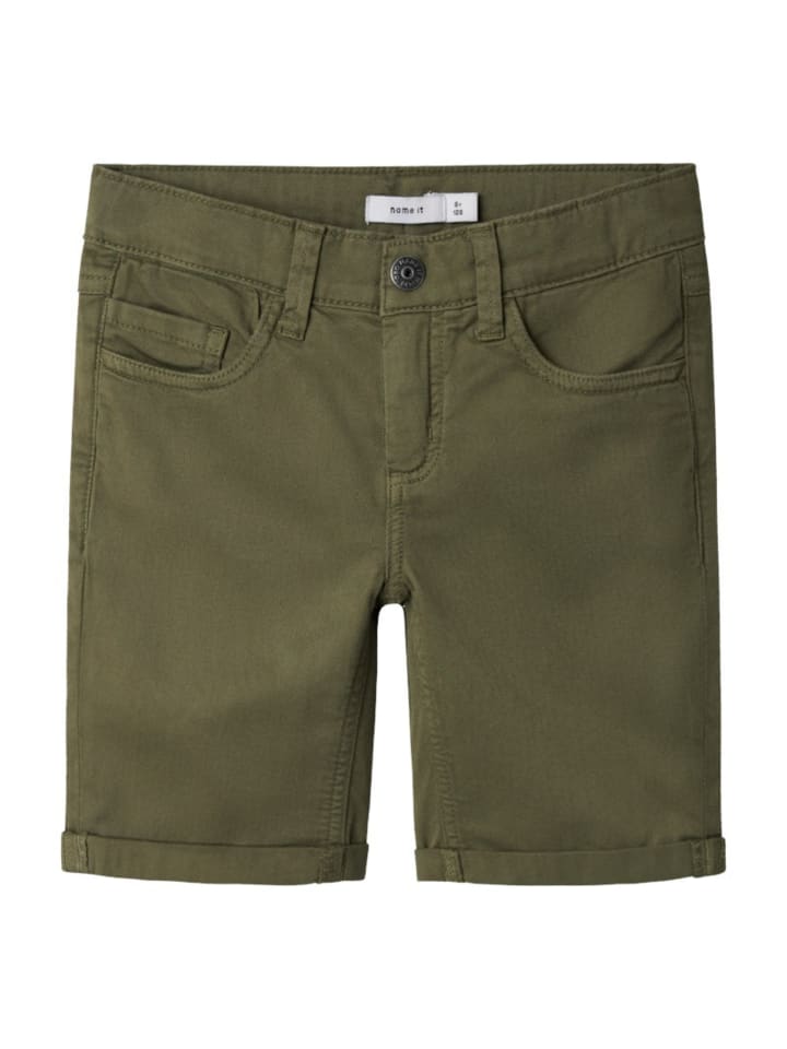 

Шорты бермуды name it, цвет khaki grün