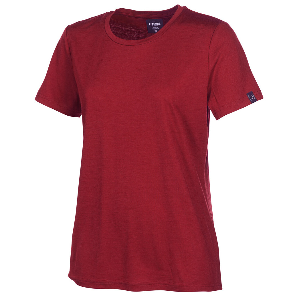 

Рубашка из мериноса Ivanhoe Of Sweden UW T-Shirt, цвет Royal Cherry