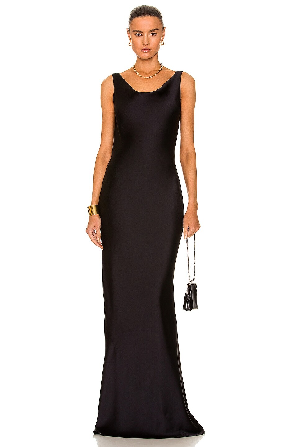 

Платье Norma Kamali Maria Gown, черный