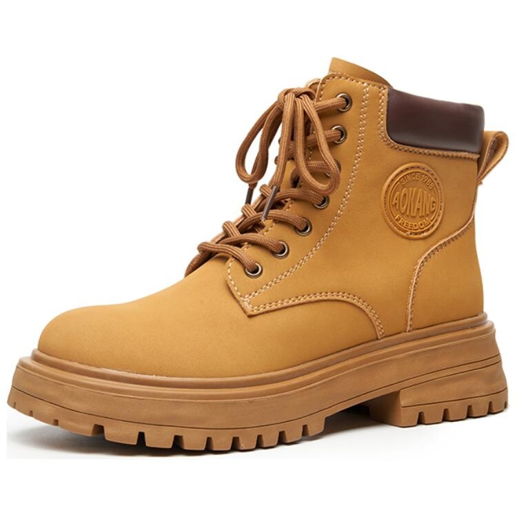 

Ботинки Martin Boot женские Aokang, желтый