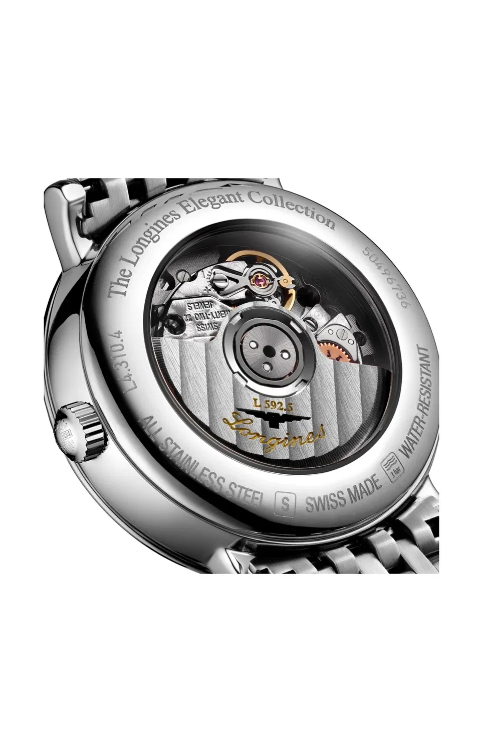 Коллекция LONGINES Elegant - L4.310.4.79.6, серебряный — фото 3