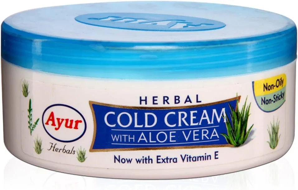 Крем для лица Ayur — Herbal Cold Cream с алоэ вера и витамином E