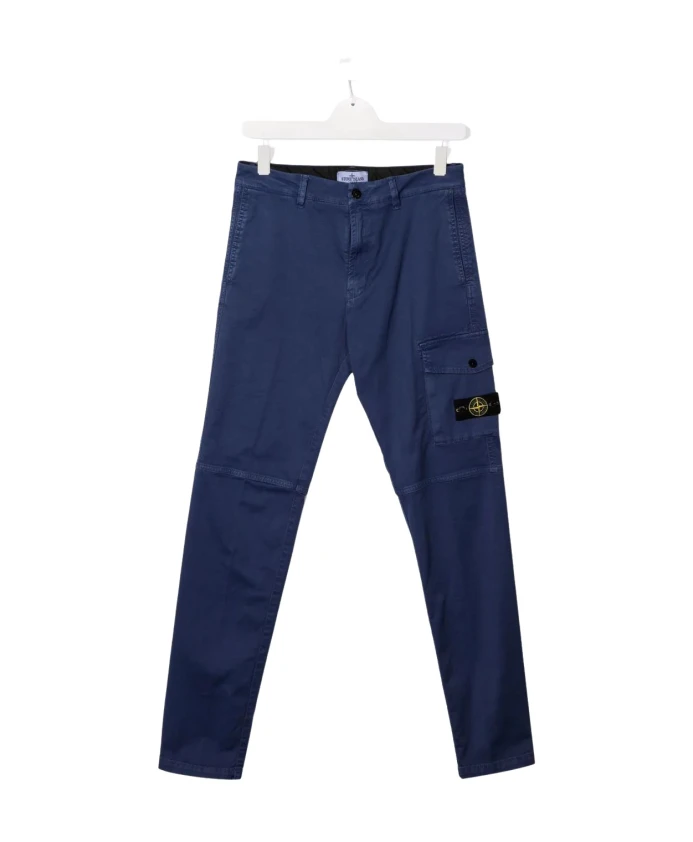 

Классические строгие брюки Stone Island, синий