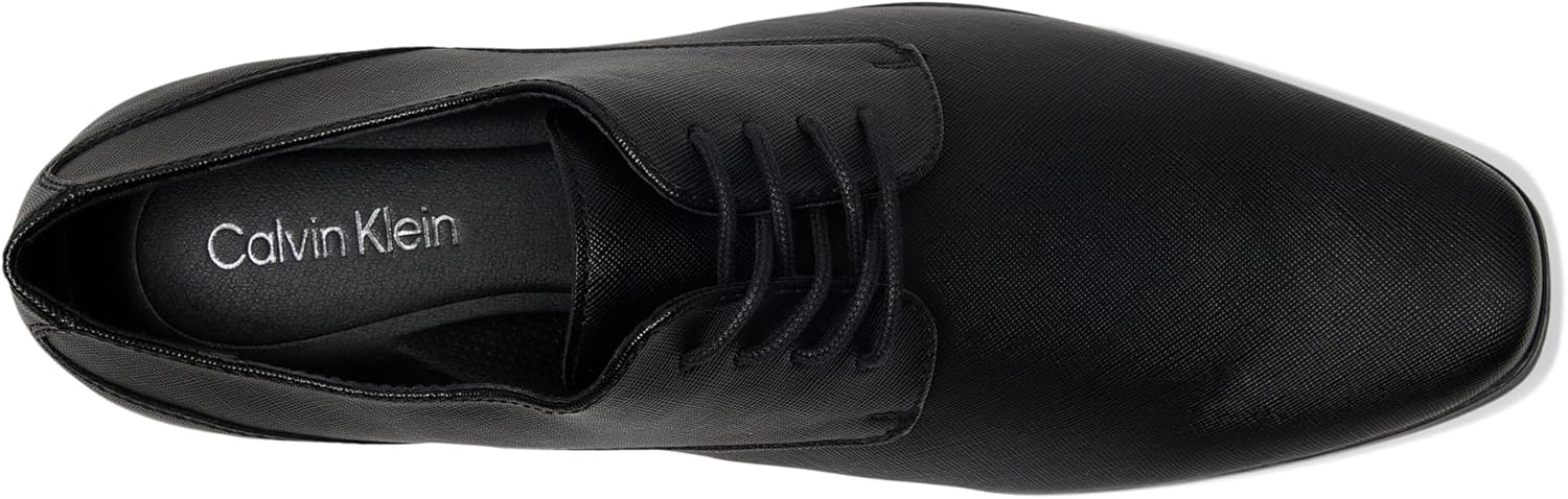 Мужские туфли Calvin Klein Brodie Oxford, Black Saffiano — фото 2