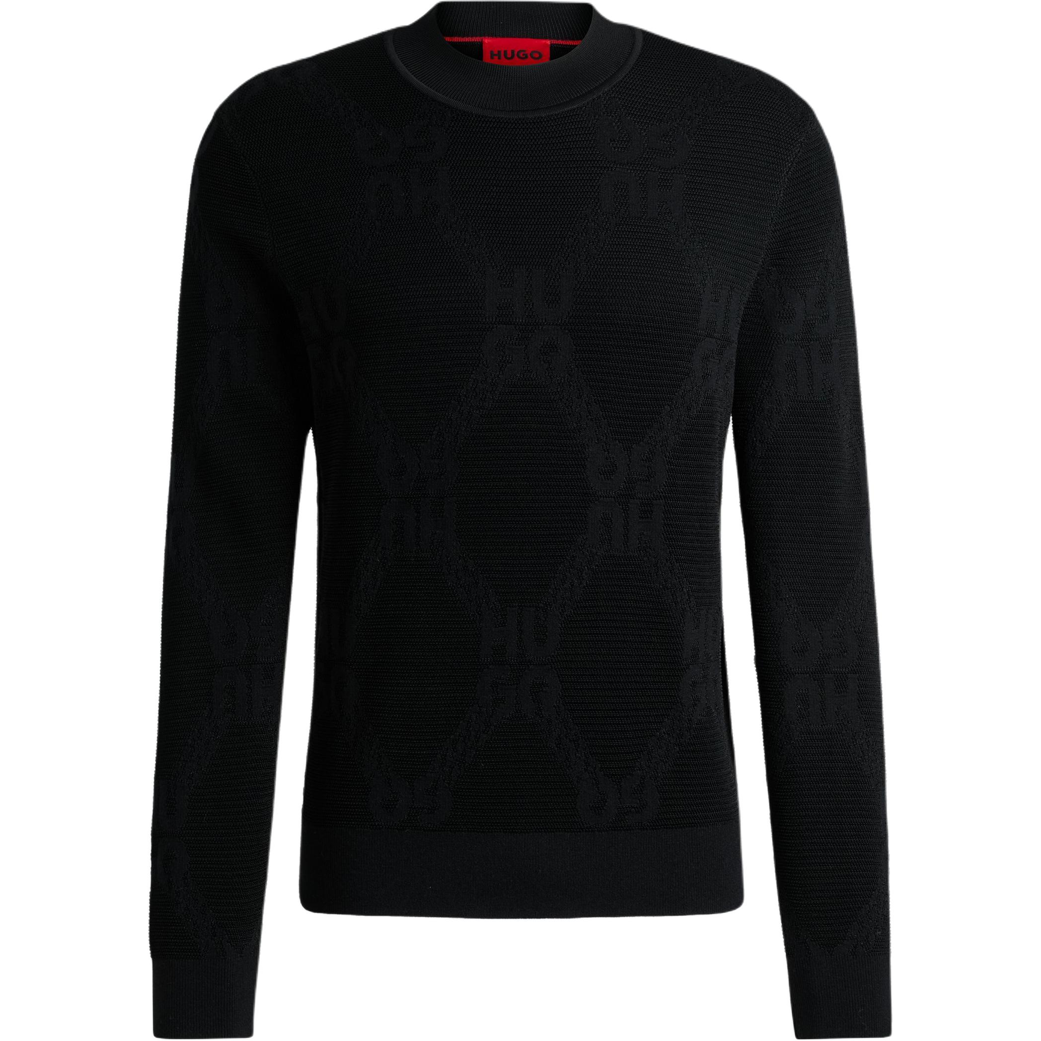 

Футболка худи мужская черная FW24 HUGO BOSS