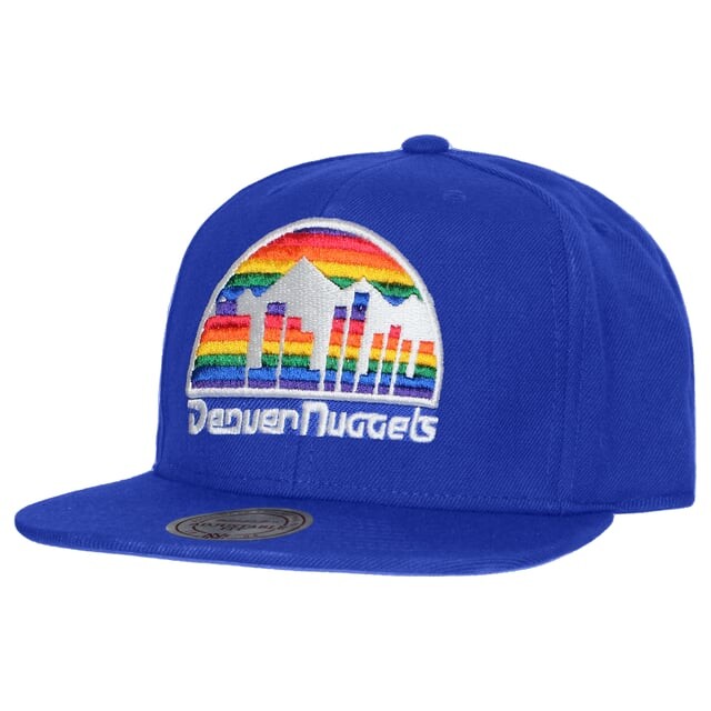 

Мужская синяя кепка Mitchell & ness Denver Nuggets Mitchell And Ness, синий