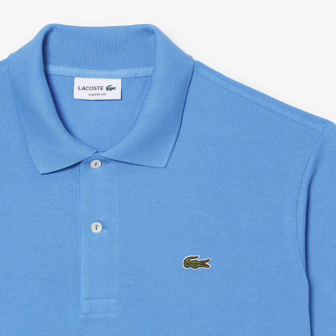 Рубашка-Поло классического кроя Lacoste, синий — фото 2
