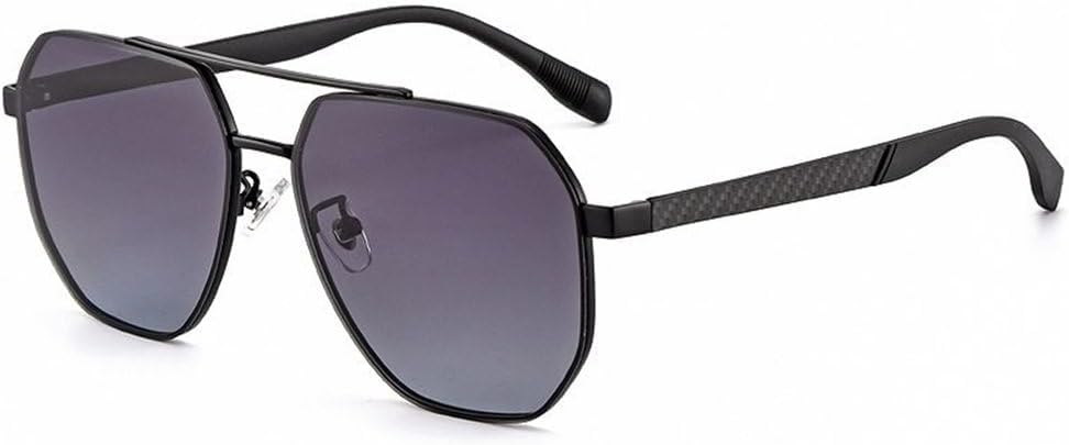 

Стильные нейлоновые поляризованные солнцезащитные очки для мужчин 2025 года с защитой от солнца и УФ-излучения, идеально подходящие для путешествий на открытом воздухе и вождения PRSTNN, Black Fades to Black