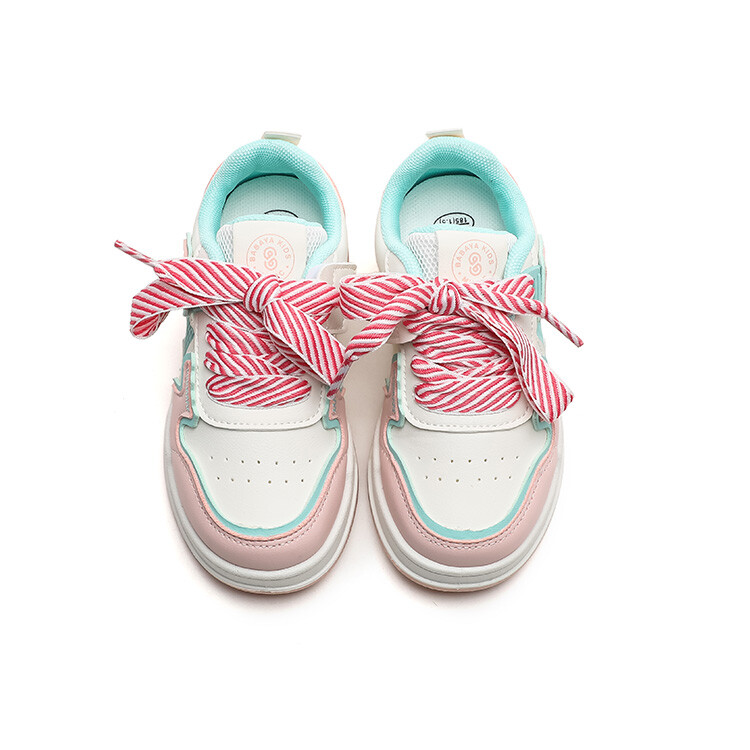 Кроссовки Babaya Kids Skateboarding Shoes Kids Low-top, цвет Aqua — фото 4