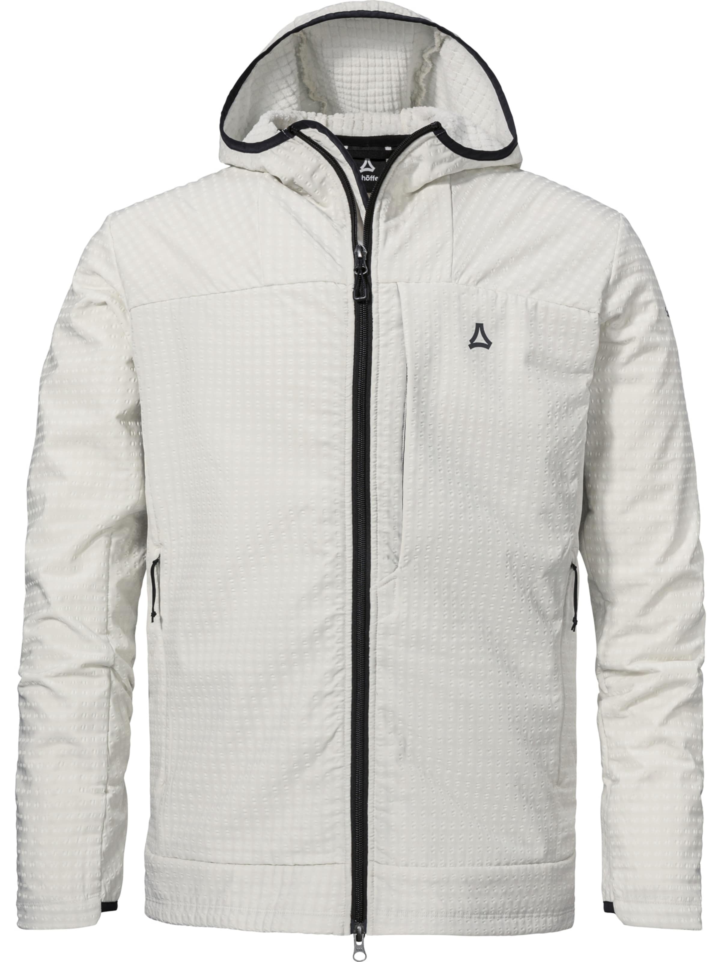 

Schöffel Спортивная флисовая куртка 'Enixa' в цвете Natural White