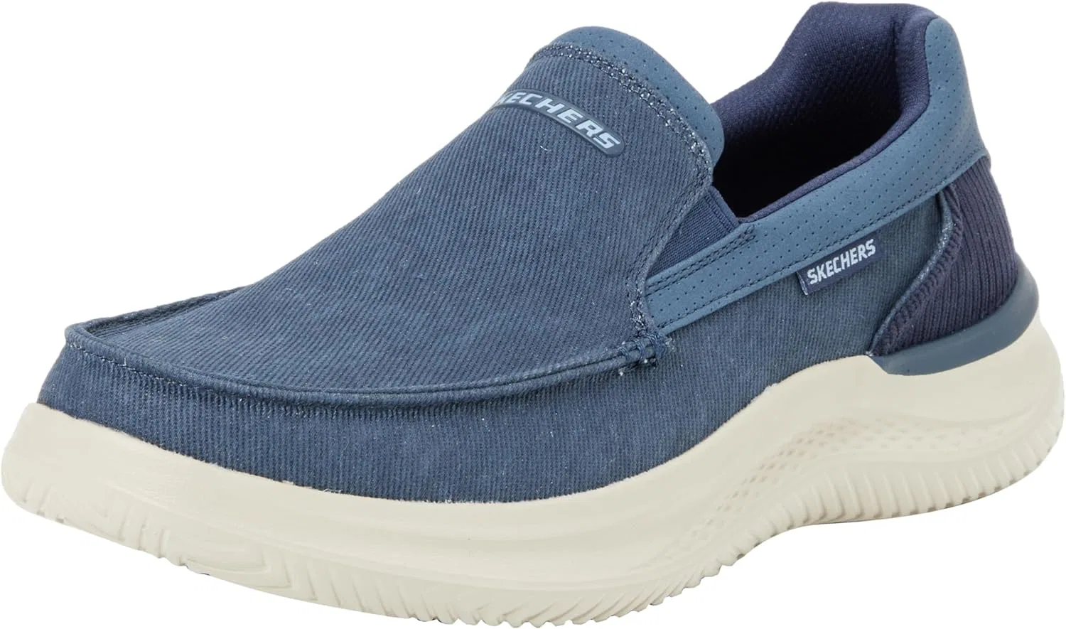 Мужские слипоны Skechers Hasting Fielden, Navy Canvas