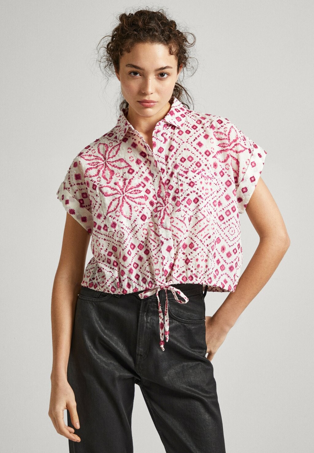 

Блузка-рубашка DULCE Pepe Jeans, цвет mousse white