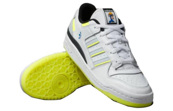 Кроссовки оригиналы форум низкий Adidas, белый — фото 3