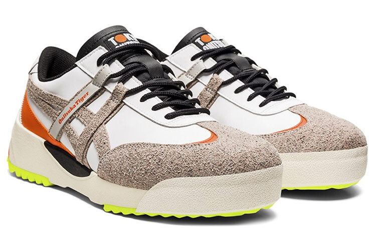 Делегация Стильные Туфли Унисекс Низкие Белые/Серые Onitsuka Tiger — фото 2