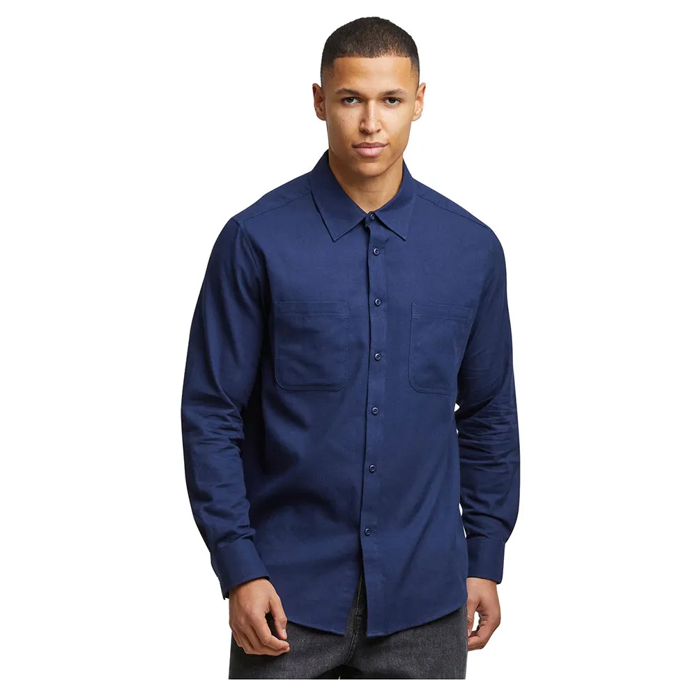 

Рубашка Urban Classics Flanell, синий
