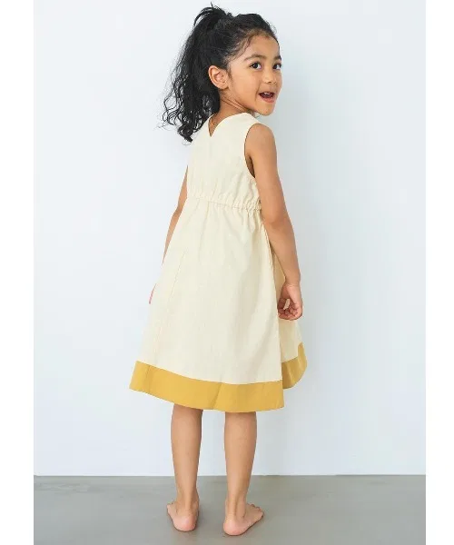 Детскаяワンピース ALEXIA STAM Contrast Hem Sleeveless Dress — фото 2