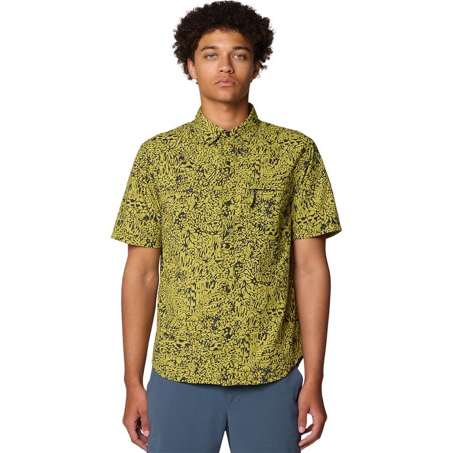 

Футболка Mountain Hardwear Stryder Mountain Hardwear, Moon Moss Forager Print, Зеленый, Футболка Mountain Hardwear Stryder Mountain Hardwear, Moon Moss Forager Print