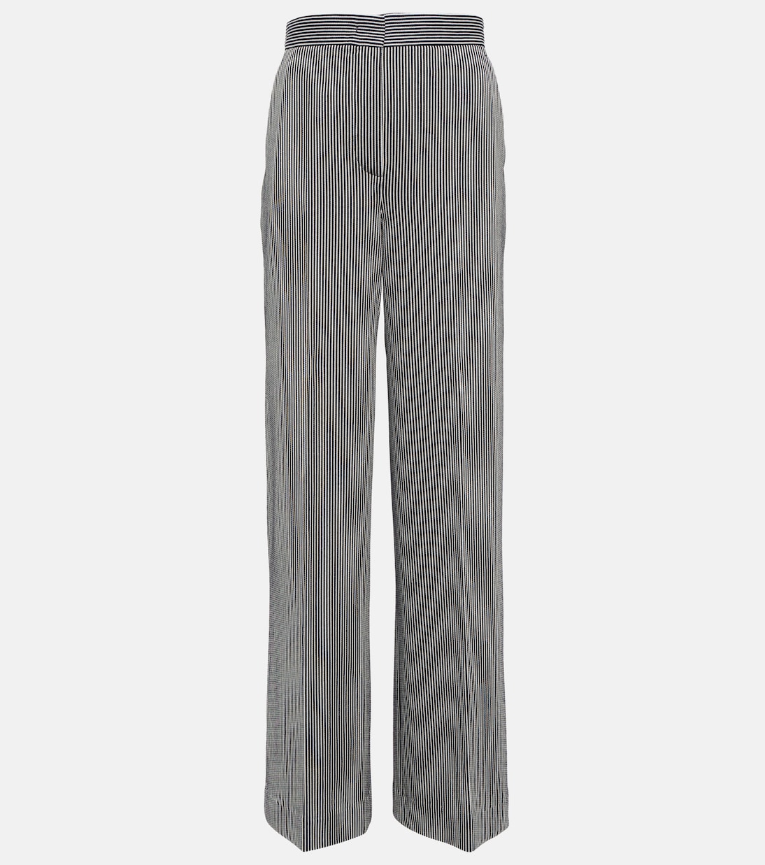 

Широкие брюки Anfora с высокой талией Max Mara, Bianco Blu