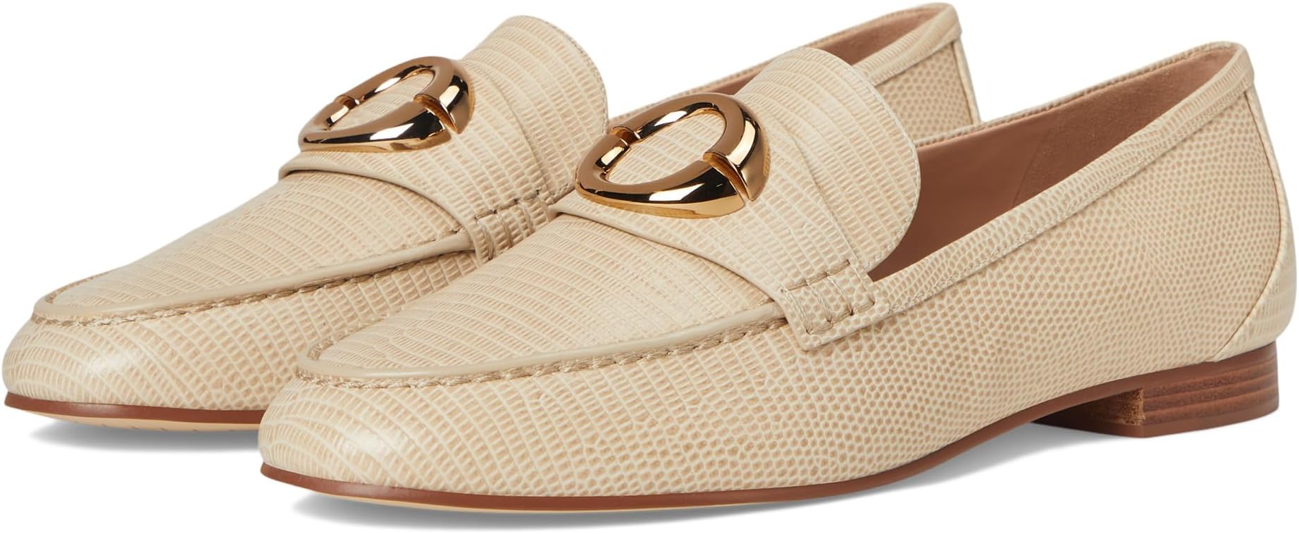Лоферы Cole Haan Skylar Loafers, Oat Lizard Print Leather