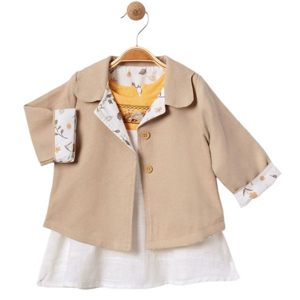 Детский комплект из сарафана и курточки для девочки Wear Sierra — фото 4