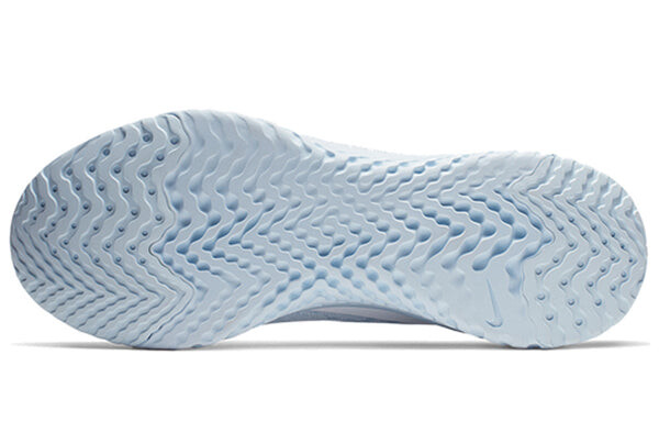 Кроссовки эпические фантом реагировать flyknit Nike, белый — фото 4