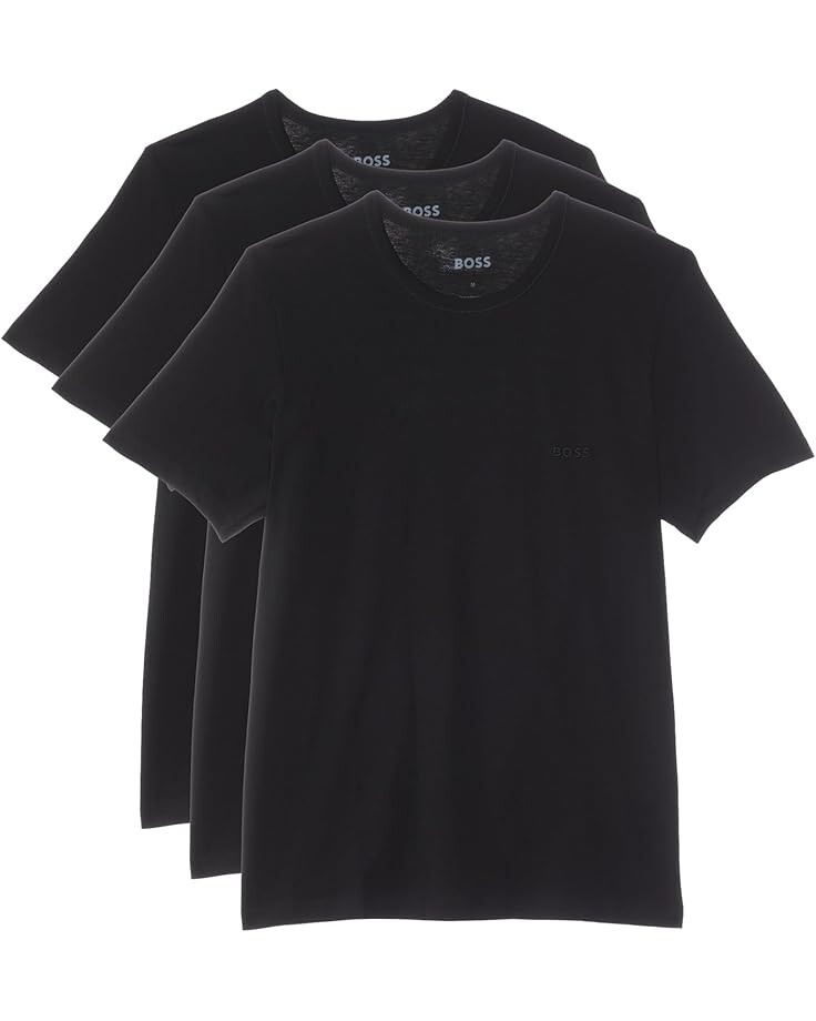 

Толстовка BOSS 3-Pack T-Shirt Round Neck Classic, черный