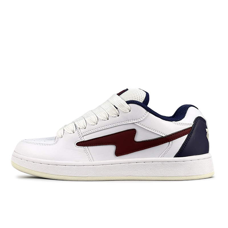 

LuzaoT Super Drag низкие скейтерские кроссовки унисекс бело-синие Mismatched