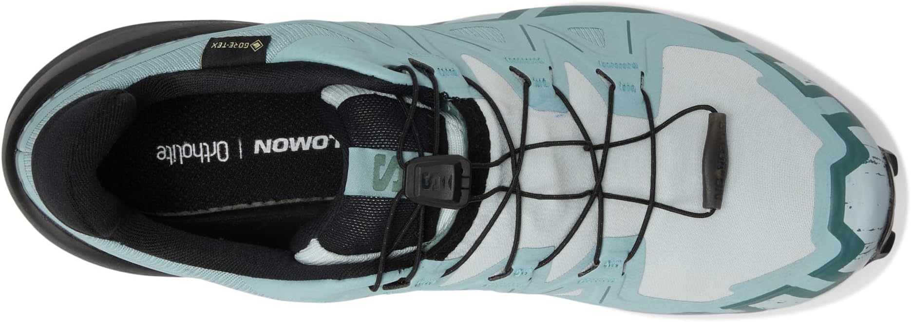 Кроссовки Salomon Speedcross 6, цвет Ballad Blue/Black/Tourmaline — фото 2