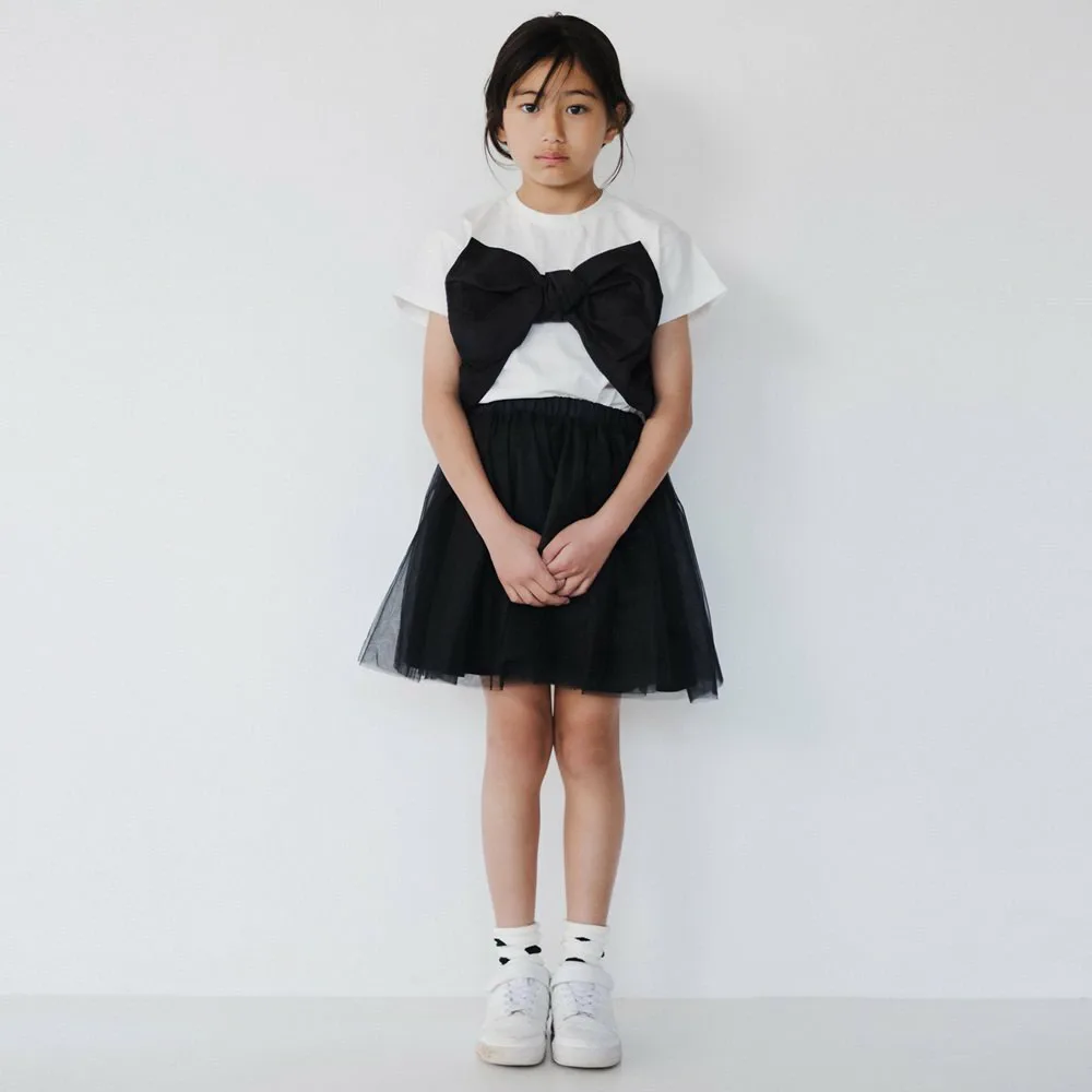 Юбка Канеко Ая/Тюль Branshes, black — фото 3