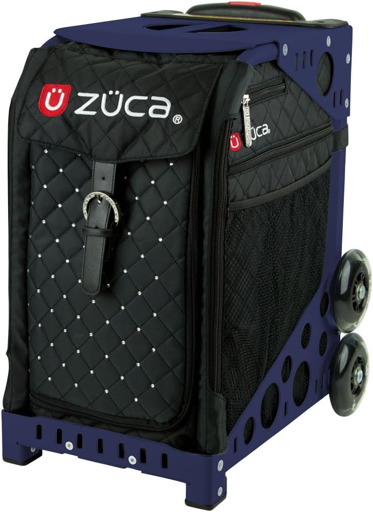 

Спортивная сумка ZUCA Mystic Black Sport с темно-синей рамой и мигающими колесами