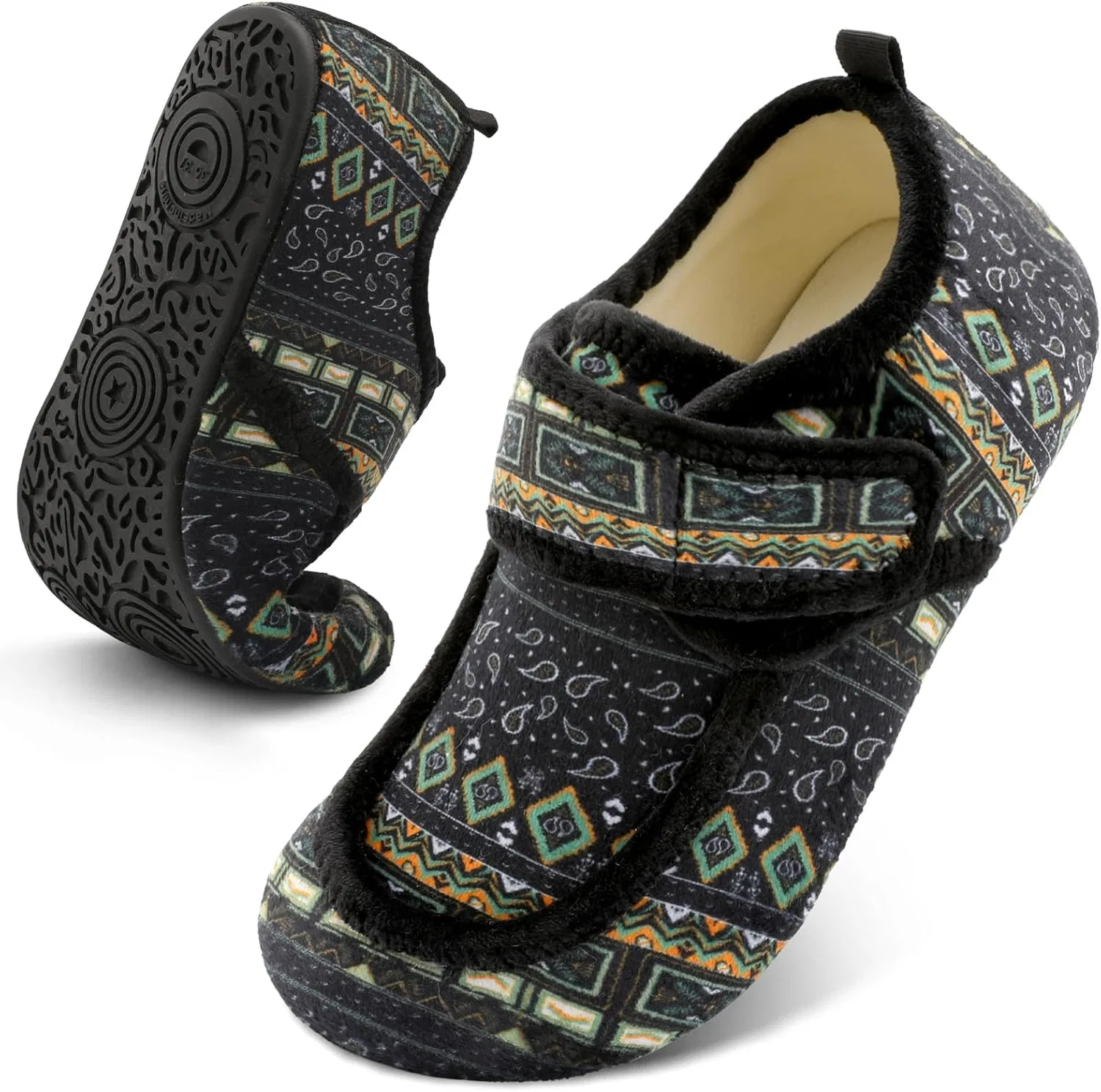 Тапочки с регулировкой, BARERUN, Blackboho