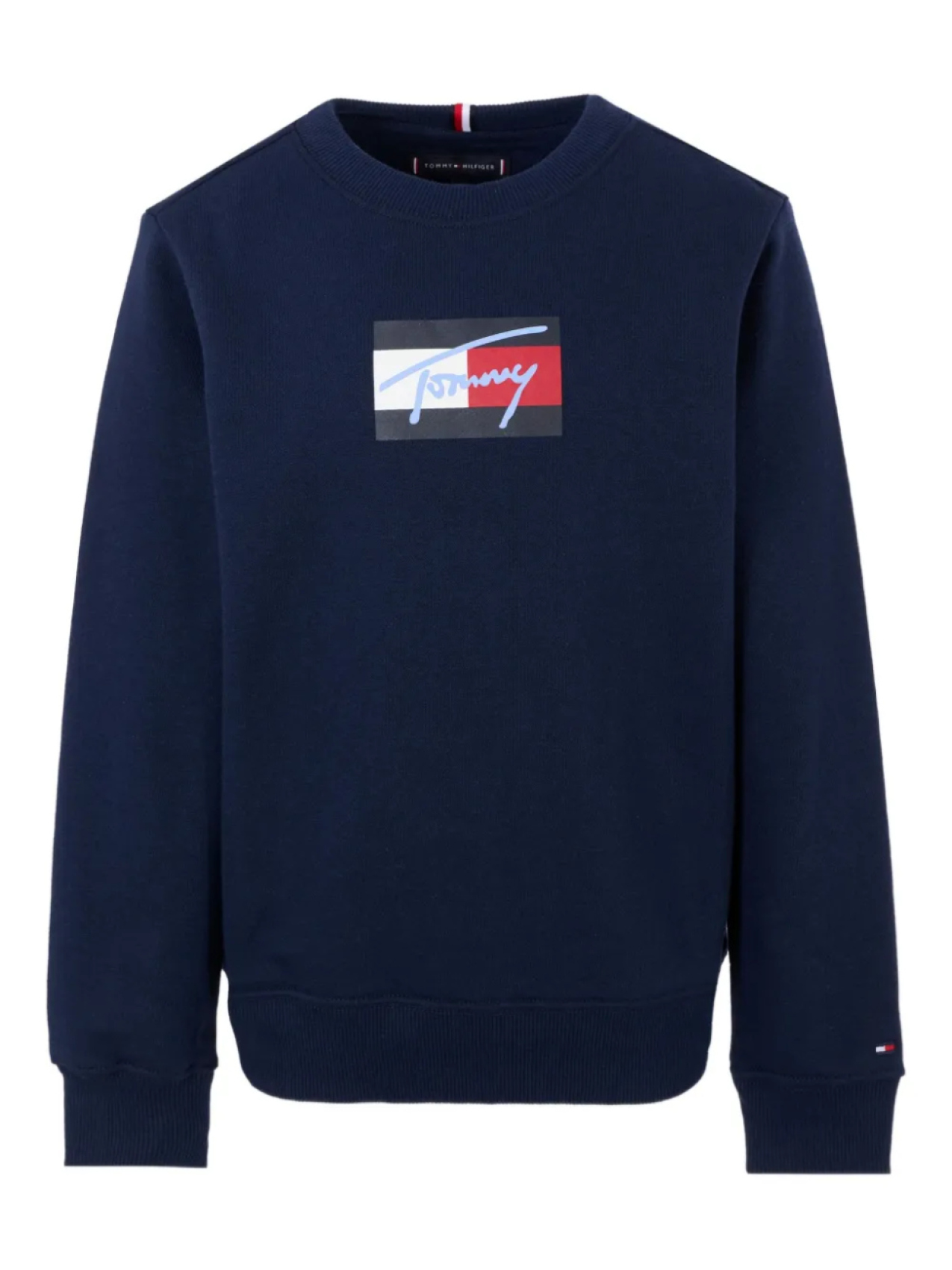 

Толстовка с логотипом Tommy Hilfiger Junior, синий