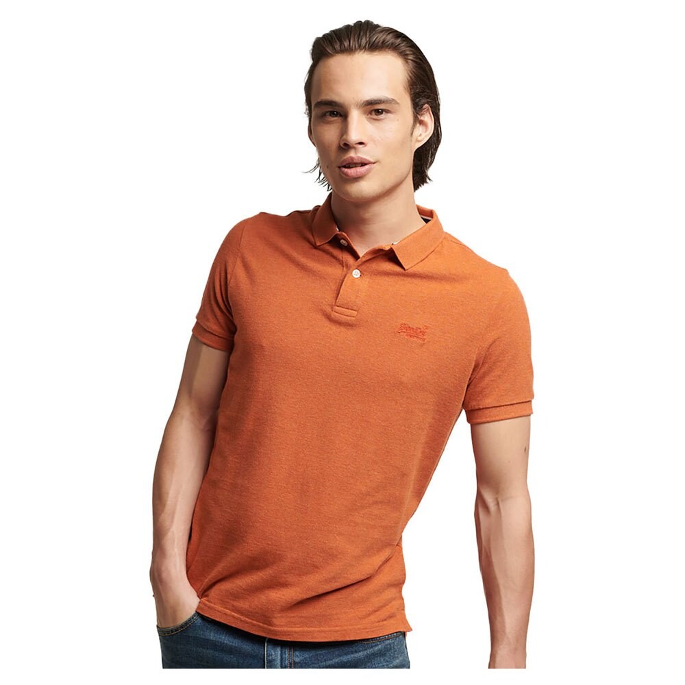

Поло Superdry Classic Pique, белый
